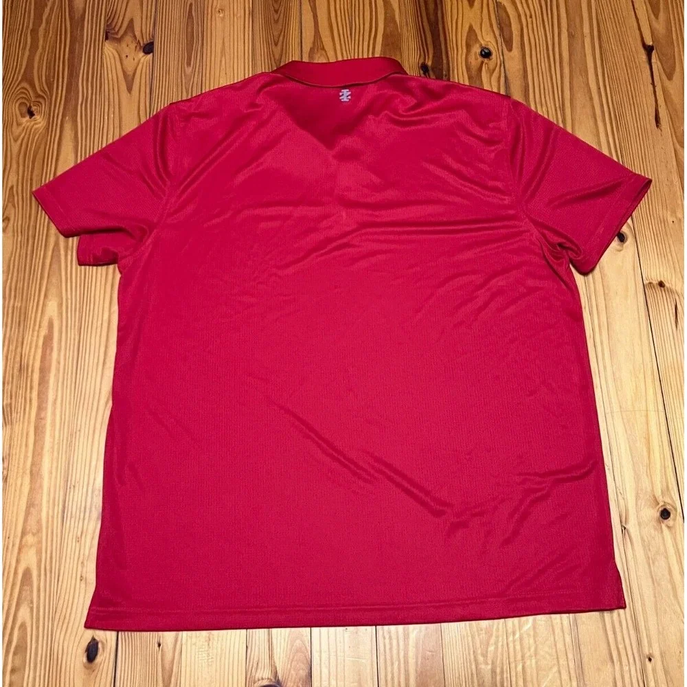 Izod Golf Men's Red Polo‎ Collar Shirt Size XXL - Picture 4 of 5